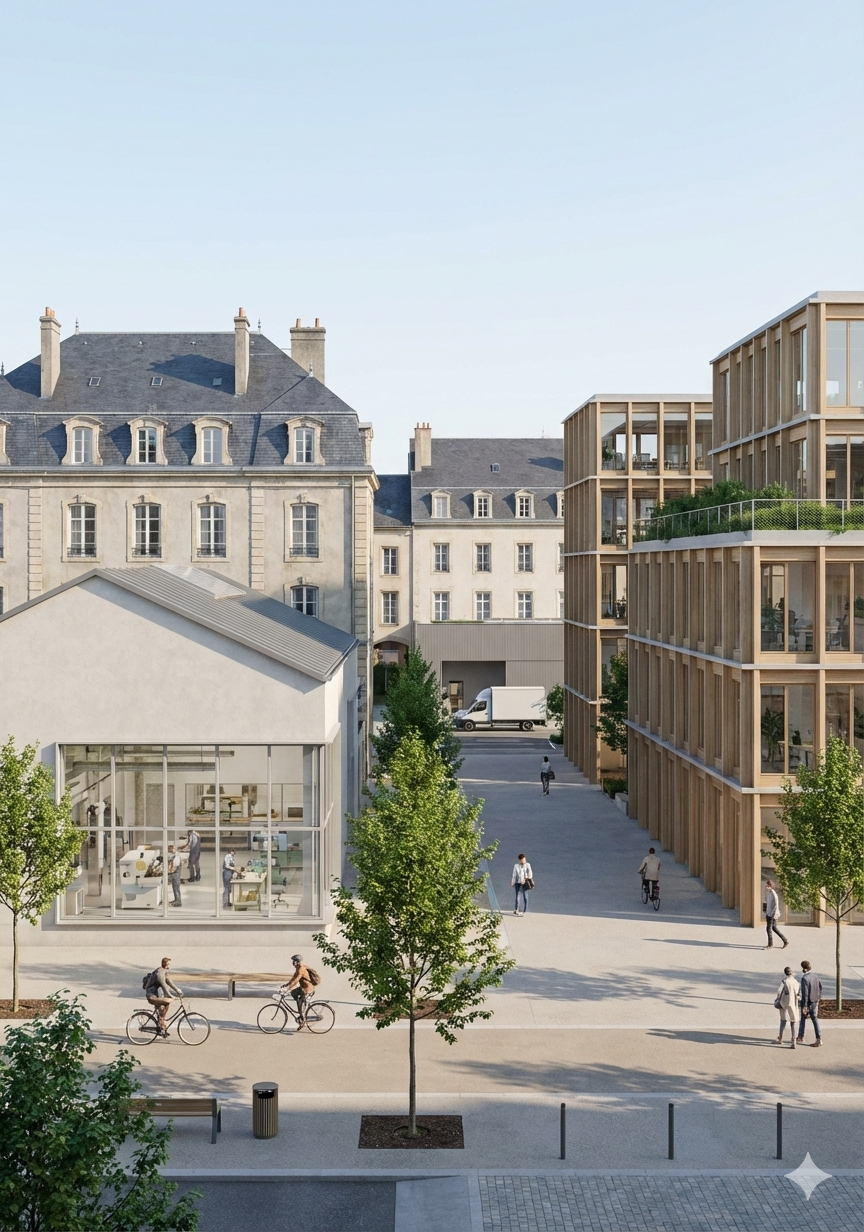 Illustration dynamique territoriale